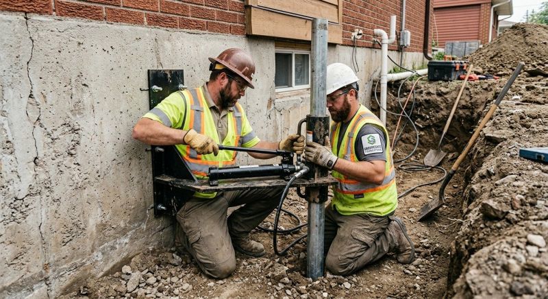 Concrete Foundation Leveling